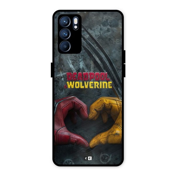 Wade Love Logan Metal Back Case for Oppo Reno6 5G