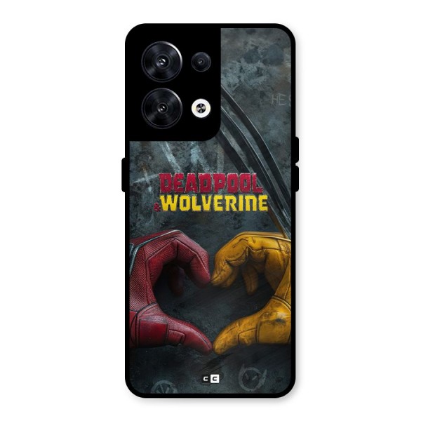 Wade Love Logan Metal Back Case for Oppo Reno8 5G