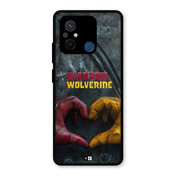 Wade Love Logan Metal Back Case for Poco C55