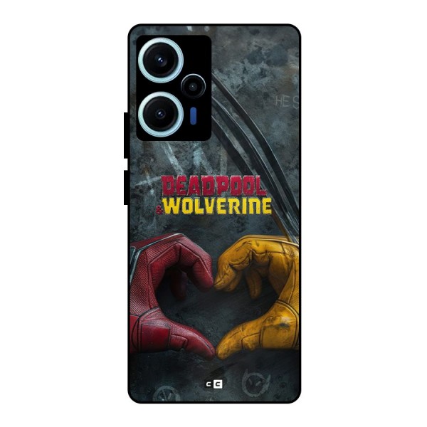 Wade Love Logan Metal Back Case for Poco F5