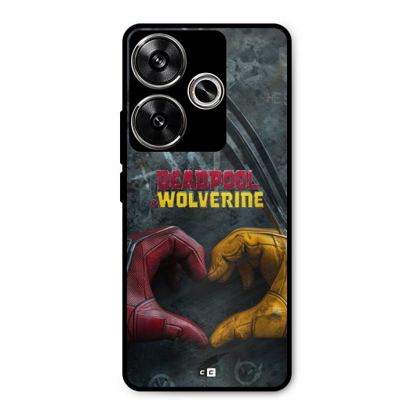 Wade Love Logan Metal Back Case for Poco F6