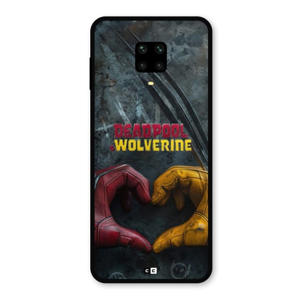 Wade Love Logan Metal Back Case for Poco M2