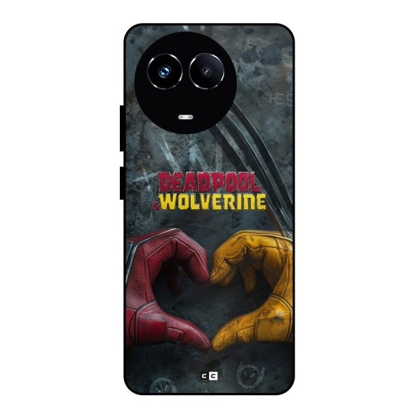 Wade Love Logan Metal Back Case for Realme 11X