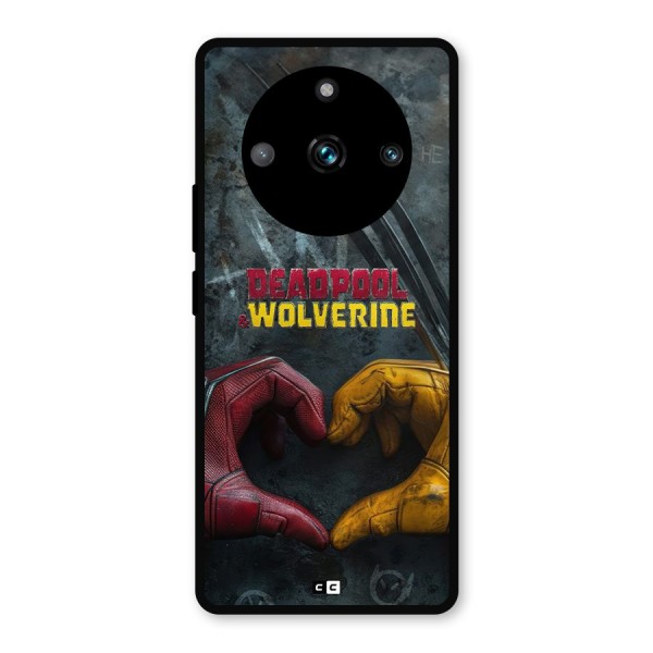 Wade Love Logan Metal Back Case for Realme 11 Pro