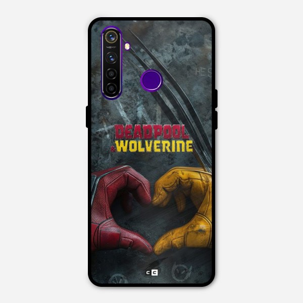 Wade Love Logan Metal Back Case for Realme 5 Pro