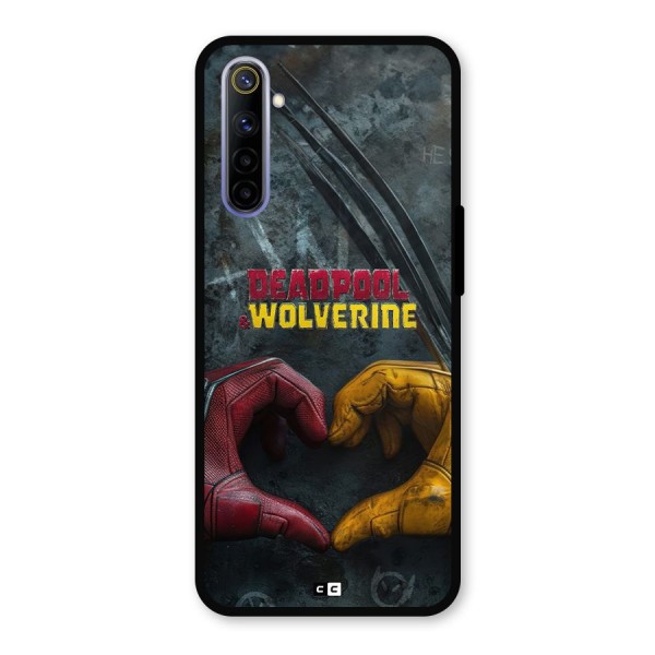 Wade Love Logan Metal Back Case for Realme 6