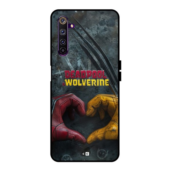 Wade Love Logan Metal Back Case for Realme 6 Pro