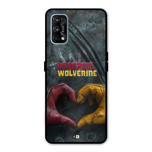 Wade Love Logan Metal Back Case for Realme 7 Pro