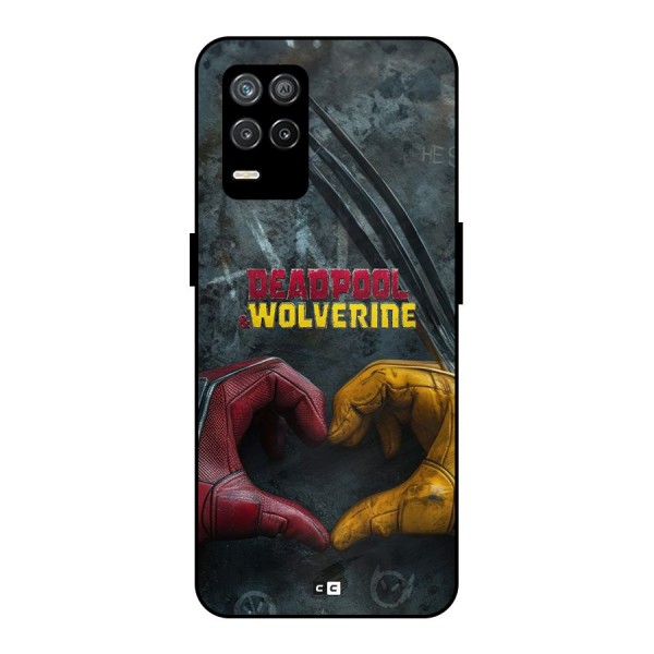 Wade Love Logan Metal Back Case for Realme 8s 5G