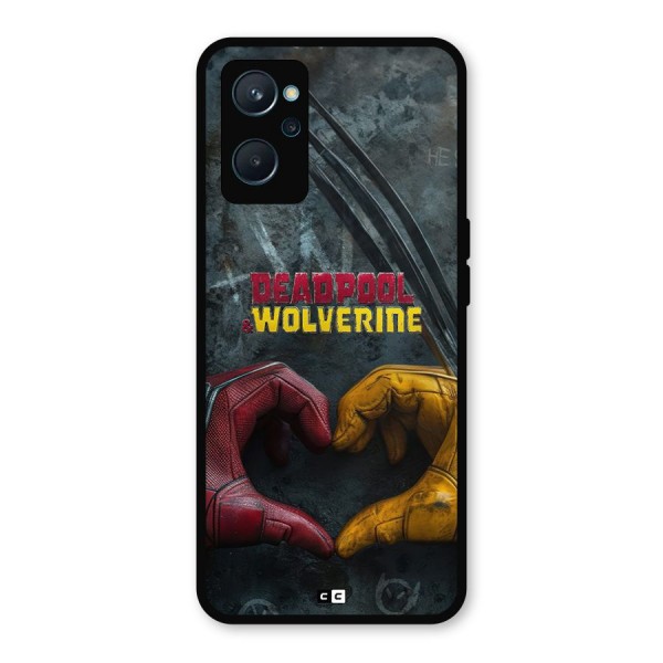 Wade Love Logan Metal Back Case for Realme 9i