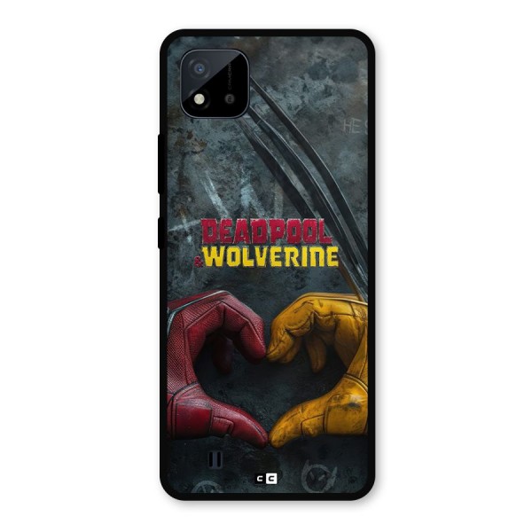 Wade Love Logan Metal Back Case for Realme C11 2021