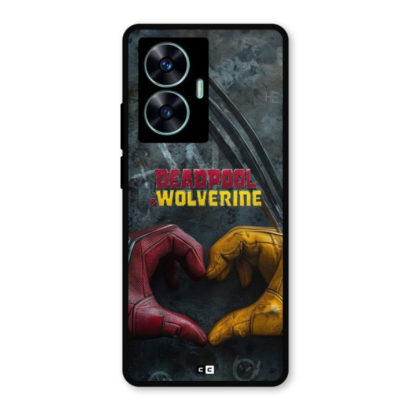 Wade Love Logan Metal Back Case for Realme C55