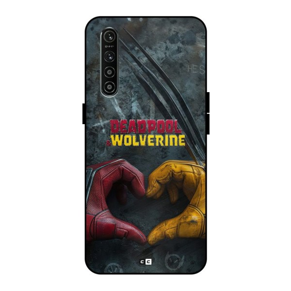 Wade Love Logan Metal Back Case for Realme XT