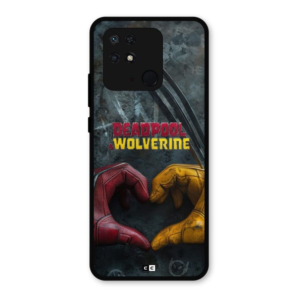 Wade Love Logan Metal Back Case for Redmi 10