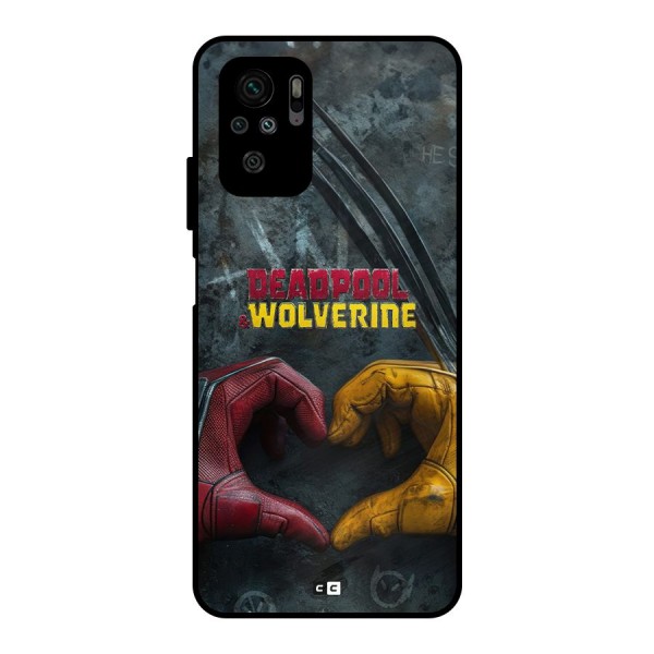 Wade Love Logan Metal Back Case for Redmi Note 10