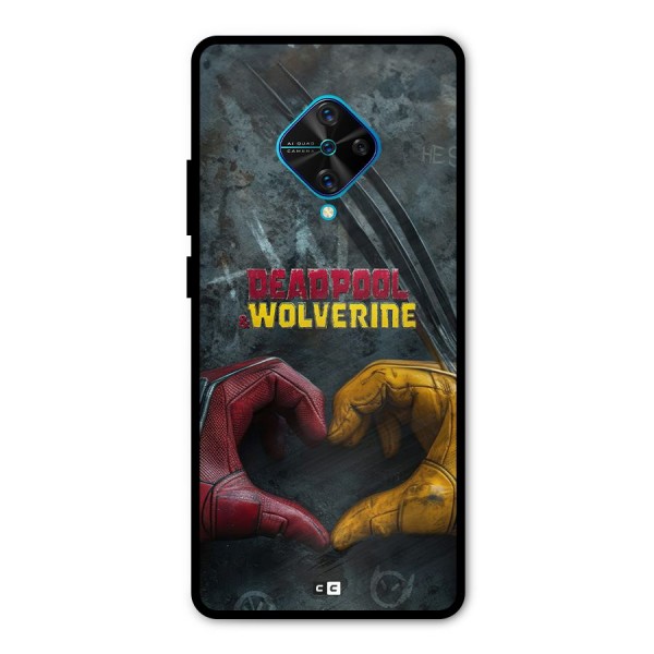 Wade Love Logan Metal Back Case for Vivo S1 Pro