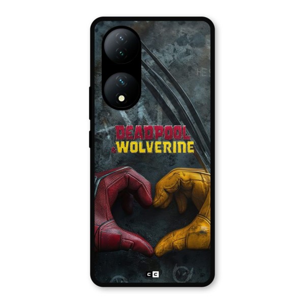 Wade Love Logan Metal Back Case for Vivo T2