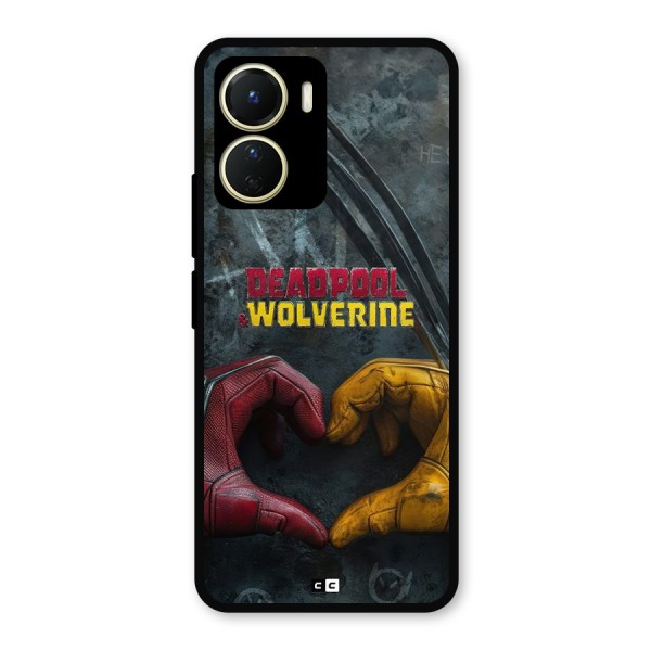 Wade Love Logan Metal Back Case for Vivo T2x