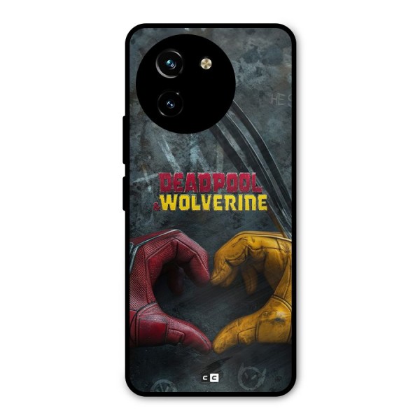 Wade Love Logan Metal Back Case for Vivo T3x