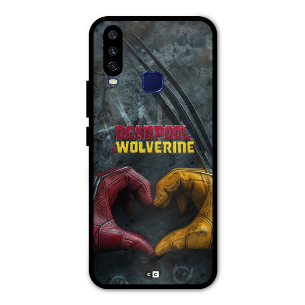 Wade Love Logan Metal Back Case for Vivo U10