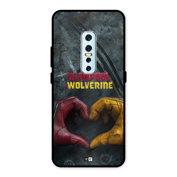 Wade Love Logan Metal Back Case for Vivo V17 Pro