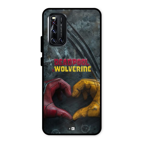 Wade Love Logan Metal Back Case for Vivo V19