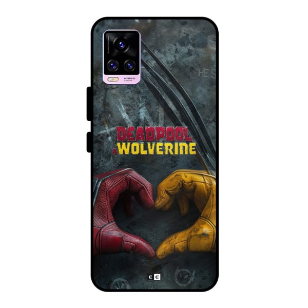 Wade Love Logan Metal Back Case for Vivo V20 Pro