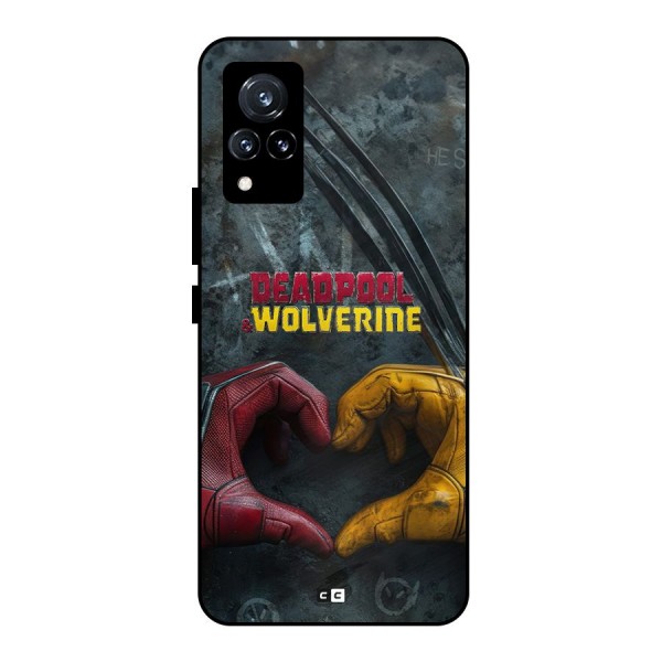 Wade Love Logan Metal Back Case for Vivo V21 5G