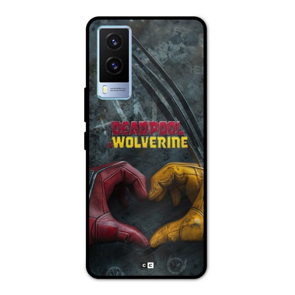 Wade Love Logan Metal Back Case for Vivo V21e 5G