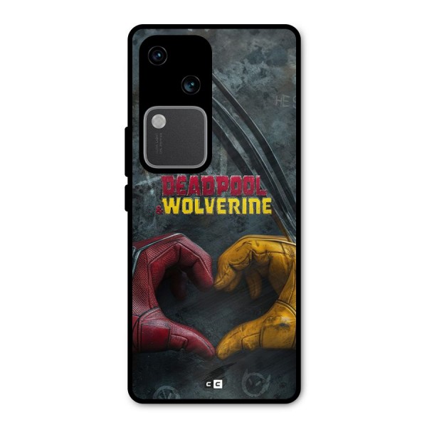 Wade Love Logan Metal Back Case for Vivo V30