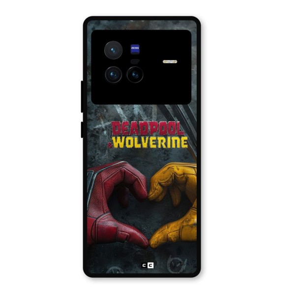 Wade Love Logan Metal Back Case for Vivo X80