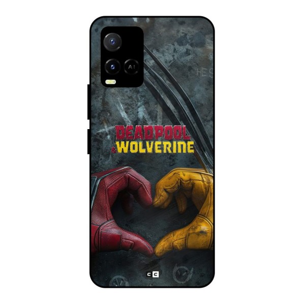 Wade Love Logan Metal Back Case for Vivo Y21