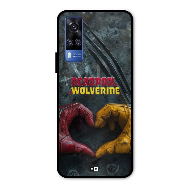 Wade Love Logan Metal Back Case for Vivo Y31