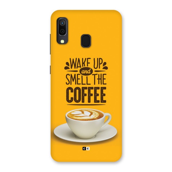 Wake Up Coffee Back Case for Galaxy A30