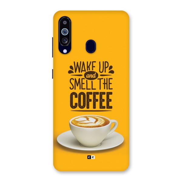 Wake Up Coffee Back Case for Galaxy A60