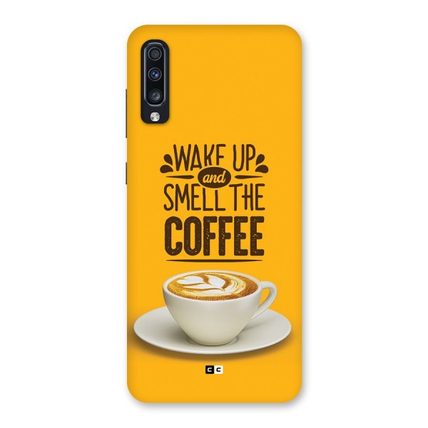 Wake Up Coffee Back Case for Galaxy A70s