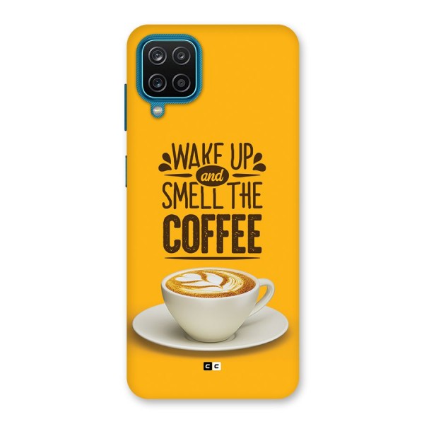 Wake Up Coffee Back Case for Galaxy F12