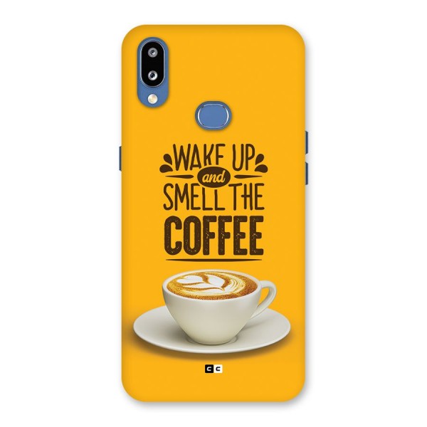 Wake Up Coffee Back Case for Galaxy M01s