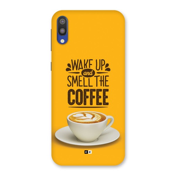 Wake Up Coffee Back Case for Galaxy M10