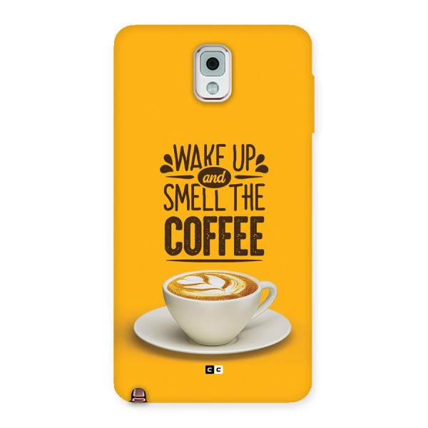 Wake Up Coffee Back Case for Galaxy Note 3