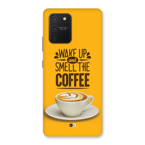 Wake Up Coffee Back Case for Galaxy S10 Lite