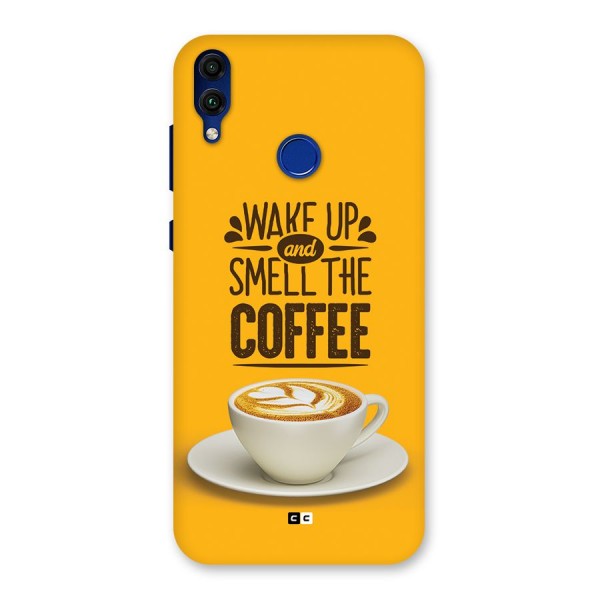 Wake Up Coffee Back Case for Honor 8C