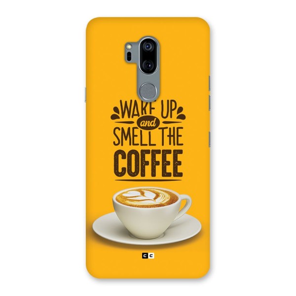 Wake Up Coffee Back Case for LG G7