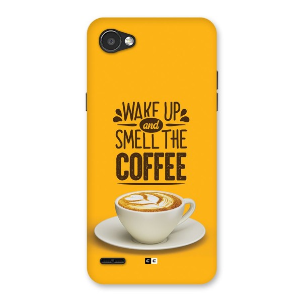 Wake Up Coffee Back Case for LG Q6
