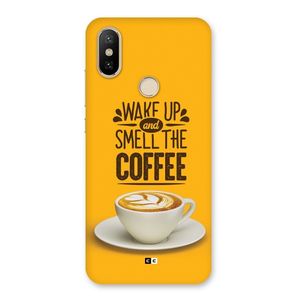 Wake Up Coffee Back Case for Mi A2