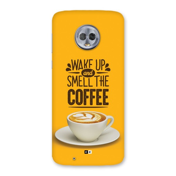 Wake Up Coffee Back Case for Moto G6