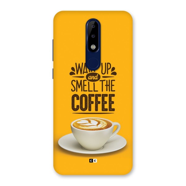 Wake Up Coffee Back Case for Nokia 5.1 Plus