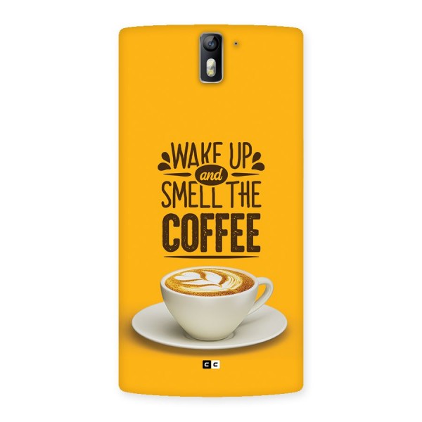 Wake Up Coffee Back Case for OnePlus One