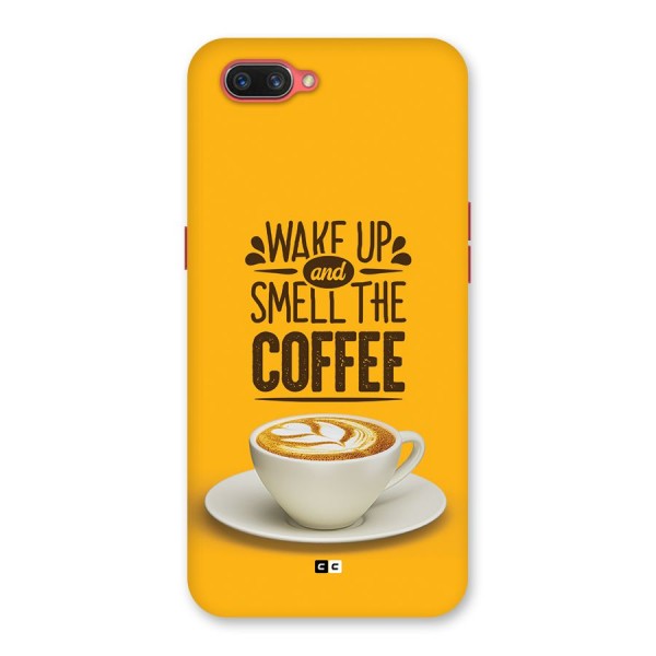 Wake Up Coffee Back Case for Oppo A3s