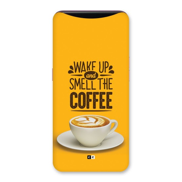 Wake Up Coffee Back Case for Oppo Find X